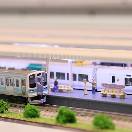 Tetsu No Ya Guesthouse For Railfans Fuefuki Kültér fotó